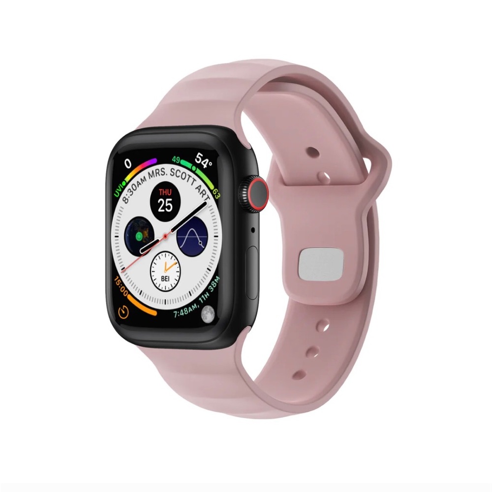 Silicone watch strap for Apple Watch